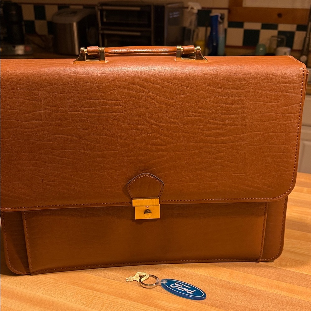 Brown  Briefcase